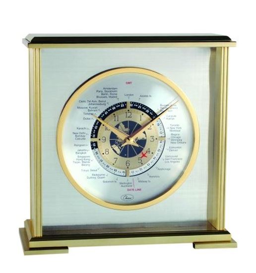 Picture of "Aviator World Time" Clock