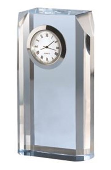 Picture of "Blue Mist" Opti-Crystal Clock