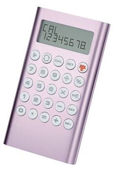 Picture of "C - Numbers" Pink Calculator Plus