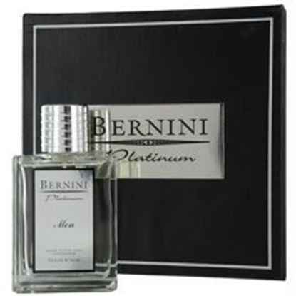 Picture of Bernini Platinum By Bernini Edt Spray 3.4 Oz In A Leather Case (limited Edition)