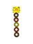 Picture of 5 Pack rawhide dog donuts (Available in a pack of 24)