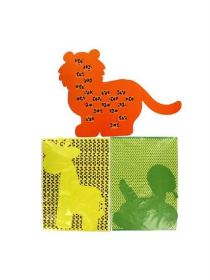 Picture of Weaving safari animal mats, set of 12 (Available in a pack of 24)