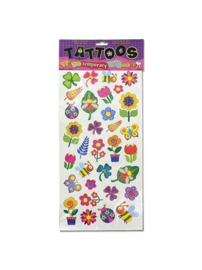 Picture of Flower temporary tattoos (Available in a pack of 24)