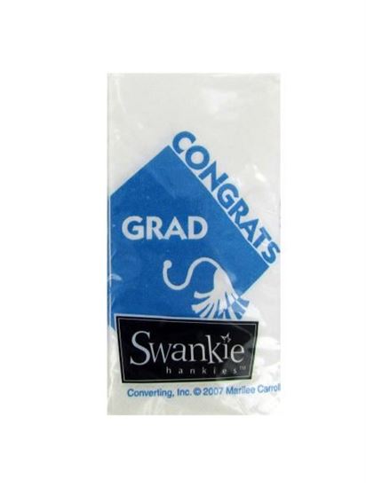 Picture of Congrats grad hankies (Available in a pack of 25)
