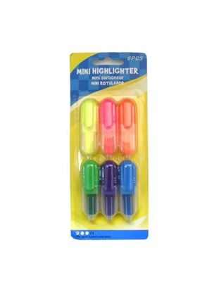Picture of Mini highlighters, pack of 6 (Available in a pack of 24)