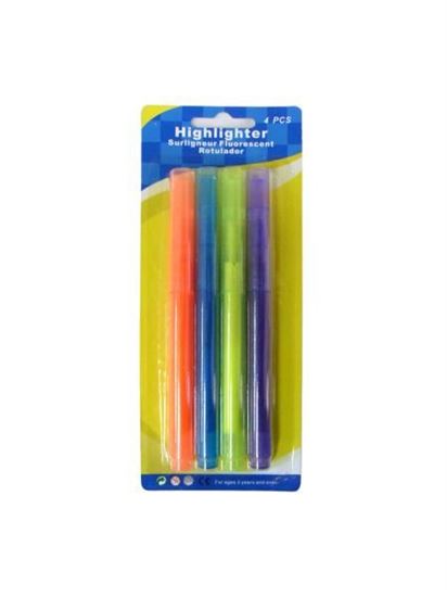 Picture of Highlighters, pack of 4 (Available in a pack of 24)