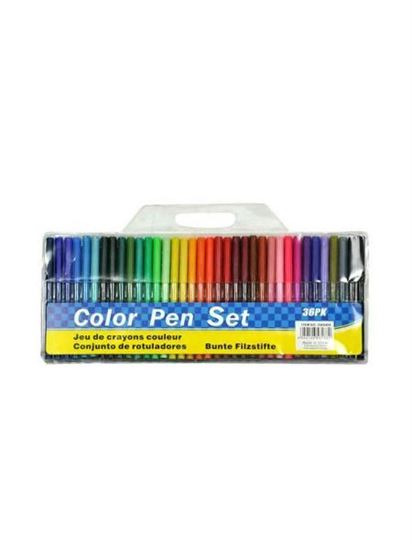 Picture of Marker pen set, pack of 36 (Available in a pack of 8)