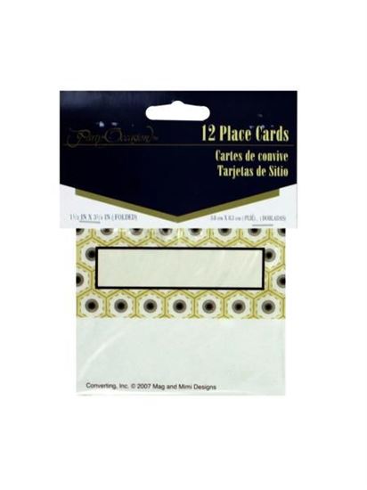 Picture of Deco placecards, pack of 12 (Available in a pack of 24)