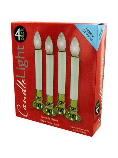 Picture of 4 pack electric candles (Available in a pack of 3)