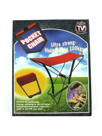 Picture of Folding Pocket Chair (Available in a pack of 4)