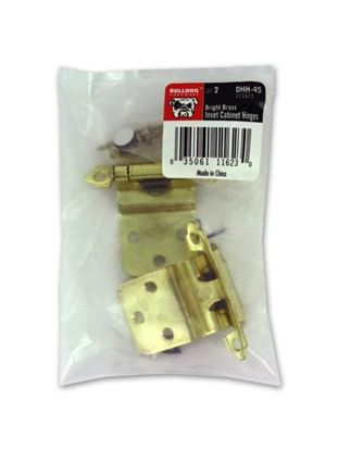 Picture of Cabinet hinges, pack of 2, brass (Available in a pack of 30)