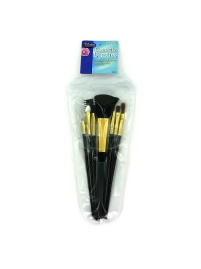 Picture of Cosmetic brushes in case (set of 7) (Available in a pack of 24)