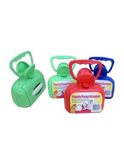 Picture of Plastic pooper scooper (Available in a pack of 4)