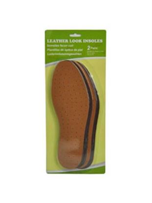 Picture of Leather-look insoles, pack of 2 (Available in a pack of 12)