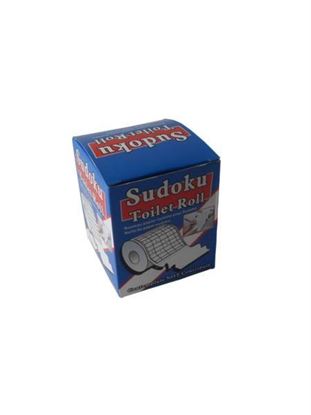Picture of Sudoku toilet paper roll, 21 yards (Available in a pack of 8)