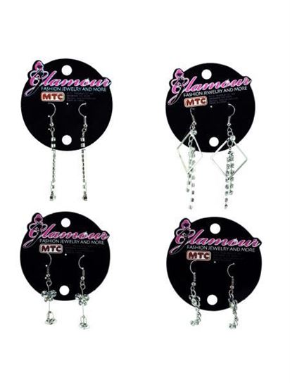Picture of Fashion earrings pf1340 (Available in a pack of 24)