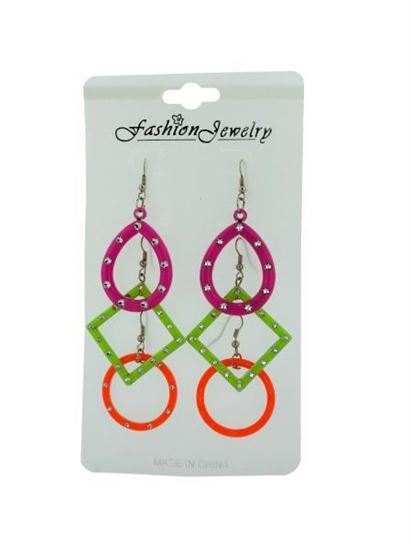 Picture of Fashion earrings (Available in a pack of 24)