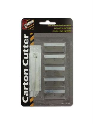 Picture of Carton cutter with extra blades (Available in a pack of 24)