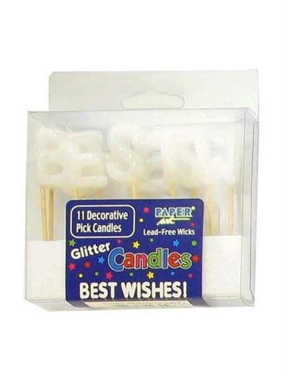 Picture of Best wishes candles (Available in a pack of 24)