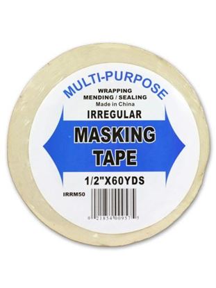 Picture of 60-yard role masking tape (Available in a pack of 24)