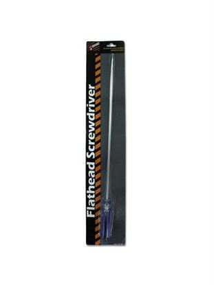 Picture of 12 Inch flathead screwdriver (Available in a pack of 24)