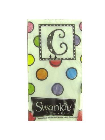 Picture of C monogram hankie tissue pack, pack of 10 (Available in a pack of 25)