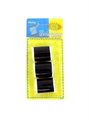 Picture of Black sewing thread set (Available in a pack of 24)