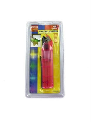 Picture of Battery-operated scissors (assorted colors) (Available in a pack of 24)