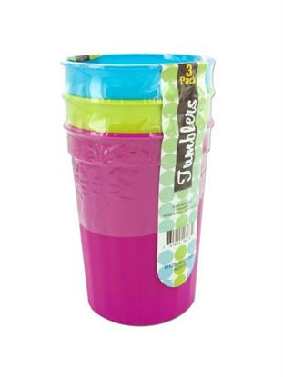 Picture of Bright tumblers, pack of 3 (Available in a pack of 24)