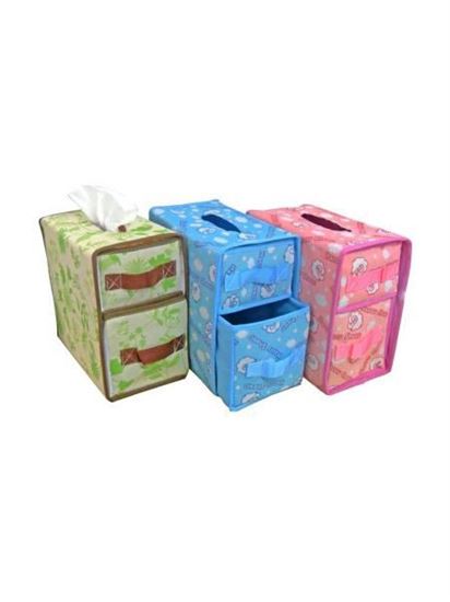 Picture of Multi-functional non-woven storage box with drawers (Available in a pack of 4)