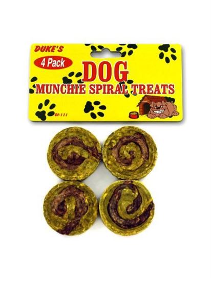 Picture of 4 Pack spiral dog treats (Available in a pack of 24)
