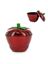 Picture of Plastic apple trinket box (Available in a pack of 24)