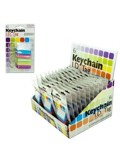 Picture of Color coded key chain tags (Available in a pack of 36)