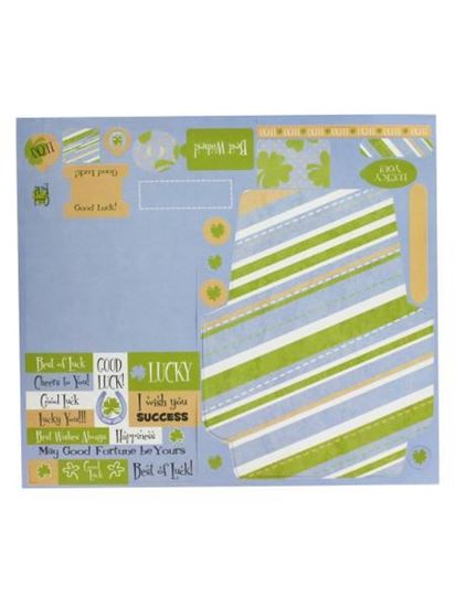 Picture of 10 Sheet Good Luck Card Kit (Available in a pack of 24)