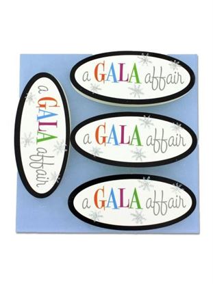 Picture of Gala Affair 3D card accents, pack of 8 (Available in a pack of 24)