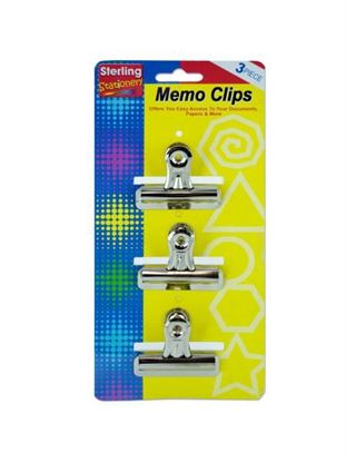 Picture of Large metal memo clips (Available in a pack of 24)