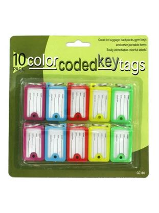 Picture of Color coded key tags (Available in a pack of 24)