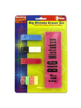 Picture of Big mistake eraser set (Available in a pack of 24)