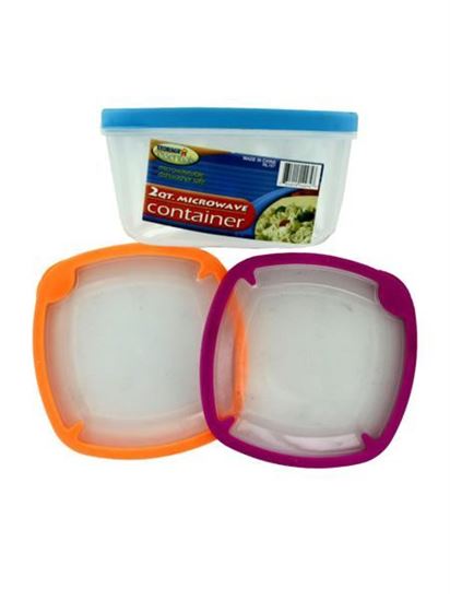 Picture of 2 Quart microwave storage container (Available in a pack of 12)