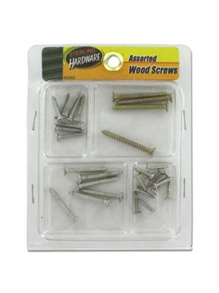 Picture of Assorted wood screws (Available in a pack of 24)