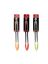 Picture of 14' stainless steel tongs, assorted colors (Available in a pack of 4)