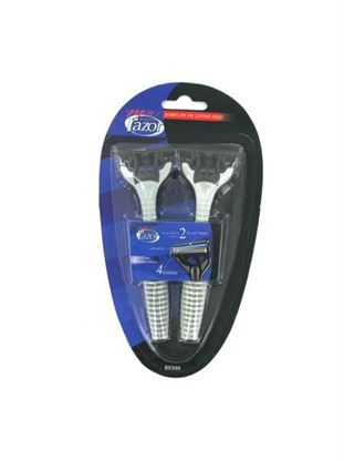 Picture of Mens quadruple blade disposable razors (Available in a pack of 24)