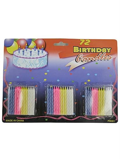 Picture of Birthday candle value pack (Available in a pack of 24)