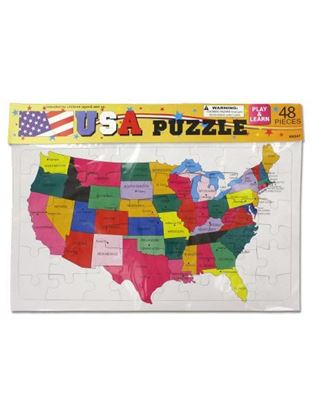 Picture of U.S. puzzle for children (Available in a pack of 24)