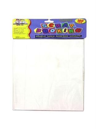 Picture of 100 Pack double-sided adhesive mounts (Available in a pack of 36)