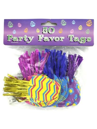 Picture of Easter egg party favor ties, pack of 50 (Available in a pack of 24)
