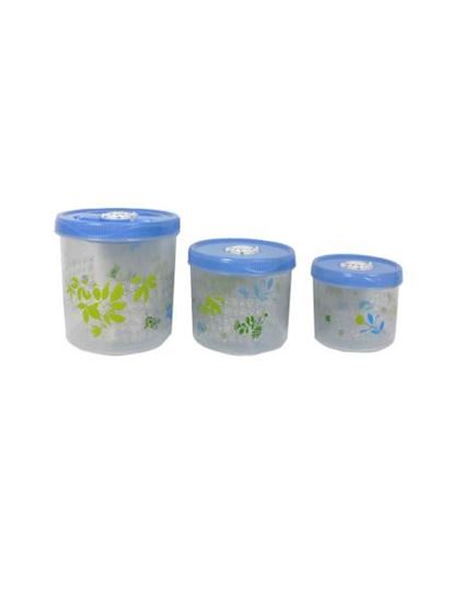 Picture of Decorative food containers, set of 3 (Available in a pack of 4)