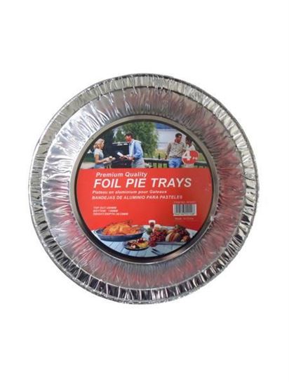 Picture of Foil pie trays, pack of 4 (Available in a pack of 24)