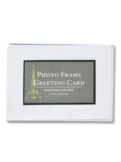 Picture of Blank photo frame greeting cards (Available in a pack of 24)