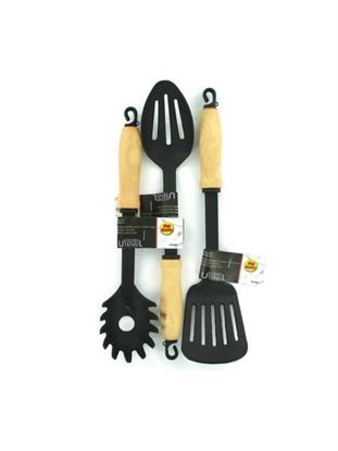 Picture of Wood handle kitchen utensils (Available in a pack of 24)